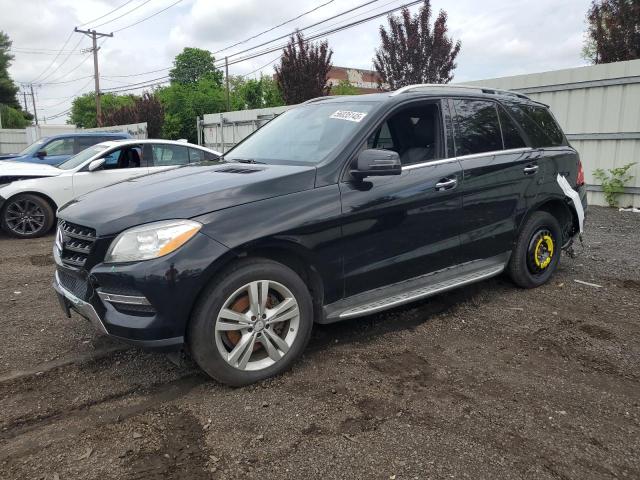 4JGDA5HB5FA449271 - 2015 MERCEDES-BENZ ML 350 4MATIC BLACK photo 1