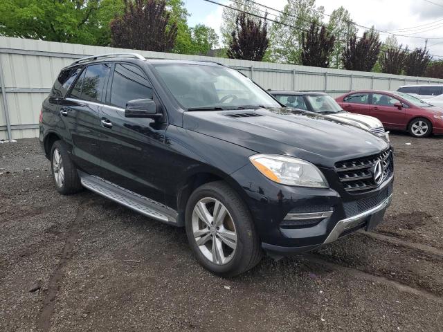 4JGDA5HB5FA449271 - 2015 MERCEDES-BENZ ML 350 4MATIC BLACK photo 4