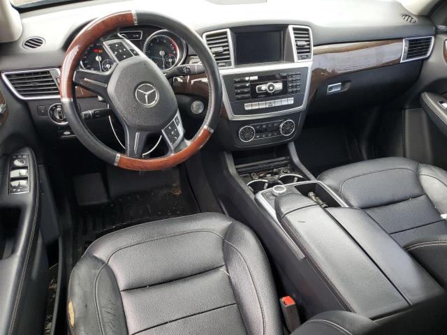 4JGDA5HB5FA449271 - 2015 MERCEDES-BENZ ML 350 4MATIC BLACK photo 8