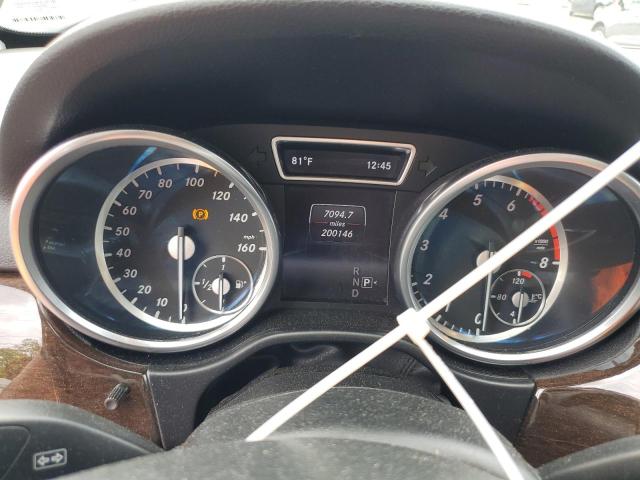 4JGDA5HB5FA449271 - 2015 MERCEDES-BENZ ML 350 4MATIC BLACK photo 9