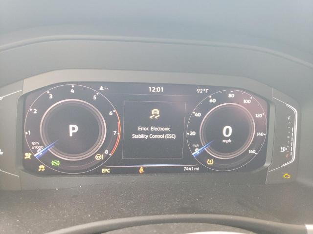 1V2JE2CAXNC223186 - 2022 VOLKSWAGEN ATLAS CROS SE Серый фото 9