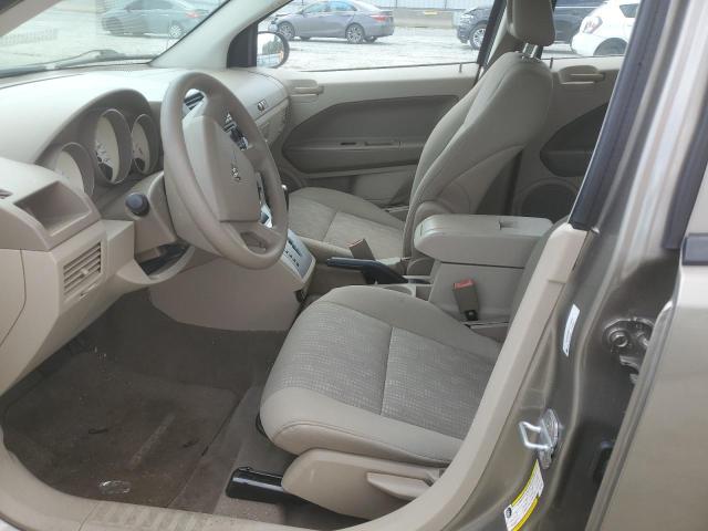 1B3HB48B67D373980 - 2007 DODGE CALIBER SXT BEIGE photo 7