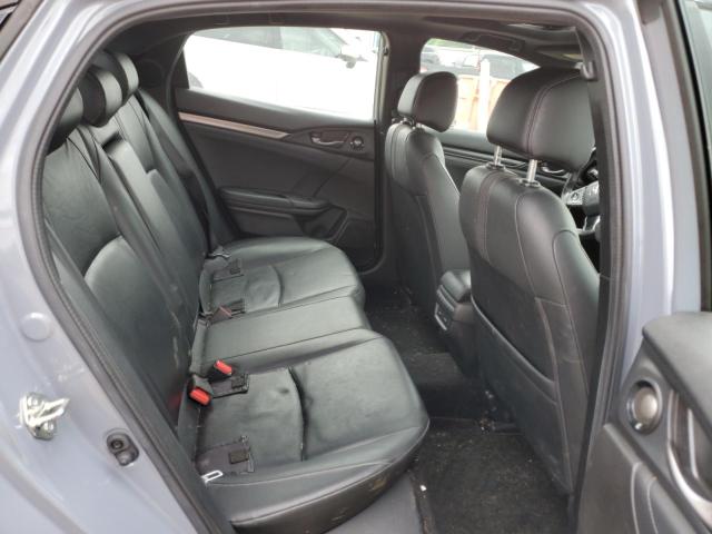 SHHFK7H91MU201105 - 2021 HONDA CIVIC SPORT TOURING GRAY photo 10