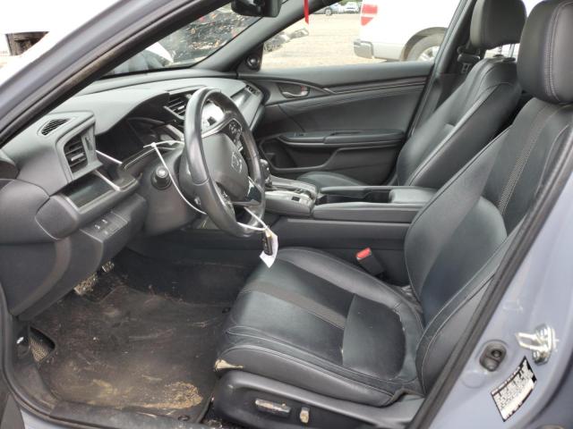 SHHFK7H91MU201105 - 2021 HONDA CIVIC SPORT TOURING GRAY photo 7