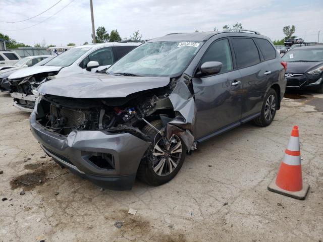 5N1DR2MM5HC670925 - 2017 NISSAN PATHFINDER S GRAY photo 1
