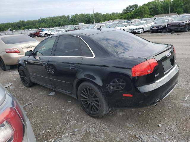 WAUDF78E08A161248 - 2008 AUDI A4 2.0T QUATTRO BLACK photo 2