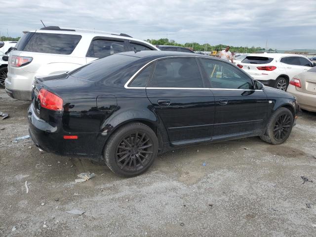 WAUDF78E08A161248 - 2008 AUDI A4 2.0T QUATTRO BLACK photo 3