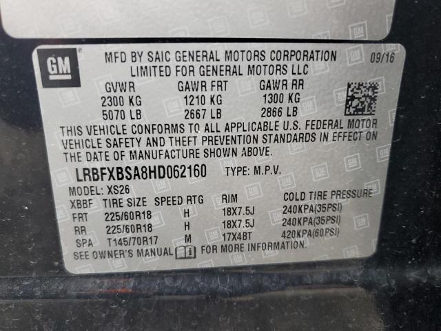 LRBFXBSA8HD062160 - 2017 BUICK ENVISION ESSENCE Qara foto 14