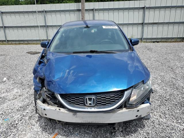 19XFB2F51EE045854 - 2014 HONDA CIVIC LX BLUE photo 5