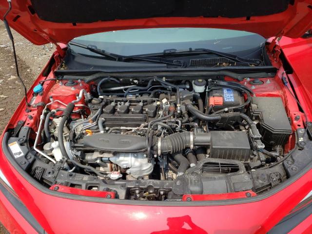 19XFL1H79NE005141 - 2022 HONDA CIVIC EXL RED photo 11