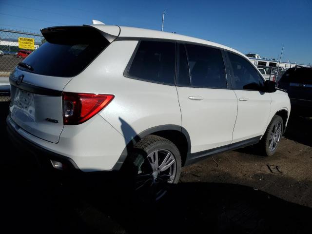 5FNYF8H53KB030193 - 2019 HONDA PASSPORT EXL WHITE photo 3