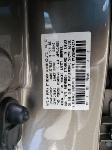 JH4KC1F98EC005737 - 2014 ACURA RLX ADVANCE GOLD photo 13