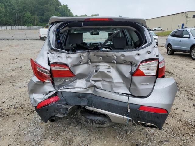 KM8SR4HF1GU139566 - 2016 HYUNDAI SANTA FE SE ULTIMATE SILVER photo 6