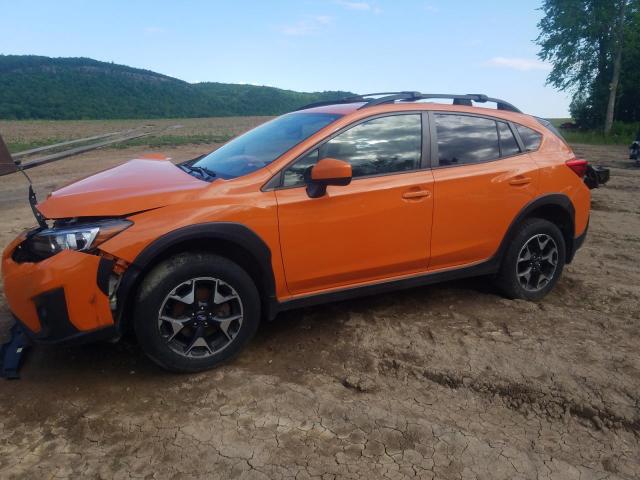 JF2GTACC1KH223235 - 2019 SUBARU CROSSTREK PREMIUM ORANGE photo 1