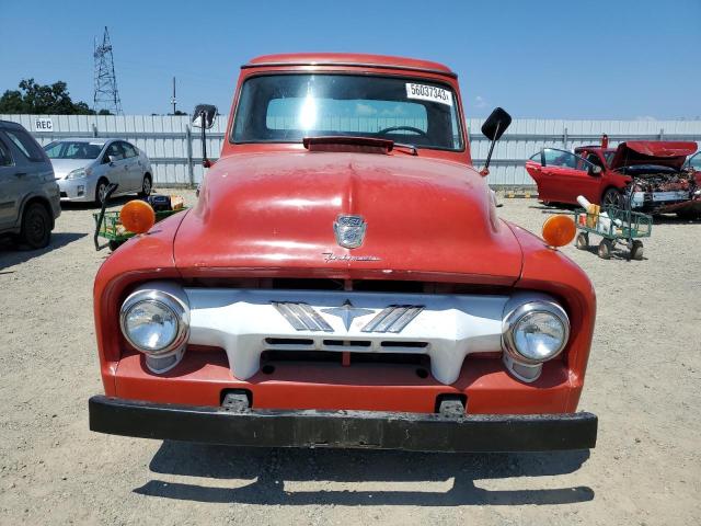 F10D4R18535 - 1954 FORD F 100 RED photo 5