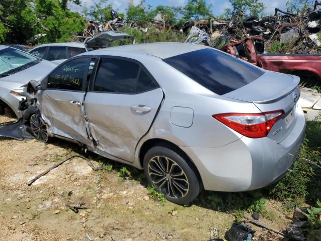 5YFBURHEXGP512771 - 2016 TOYOTA COROLLA L SILVER photo 2