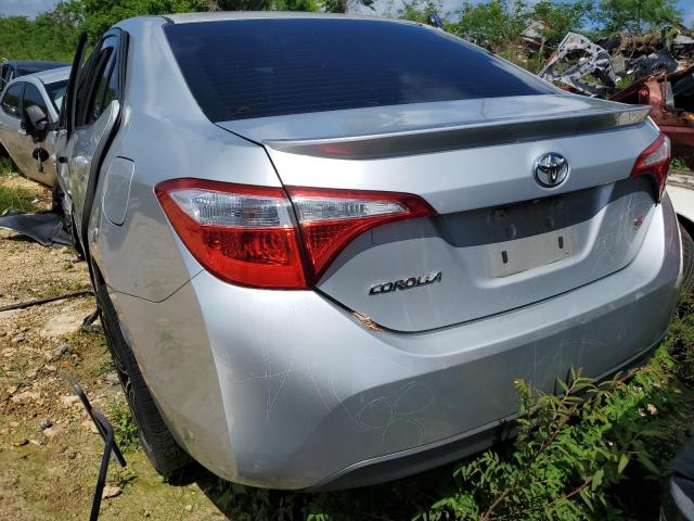 5YFBURHEXGP512771 - 2016 TOYOTA COROLLA L SILVER photo 6