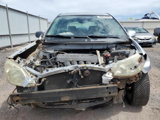 2T1KR32E55C413487 - 2005 TOYOTA COROLLA MA XR SILVER photo 5