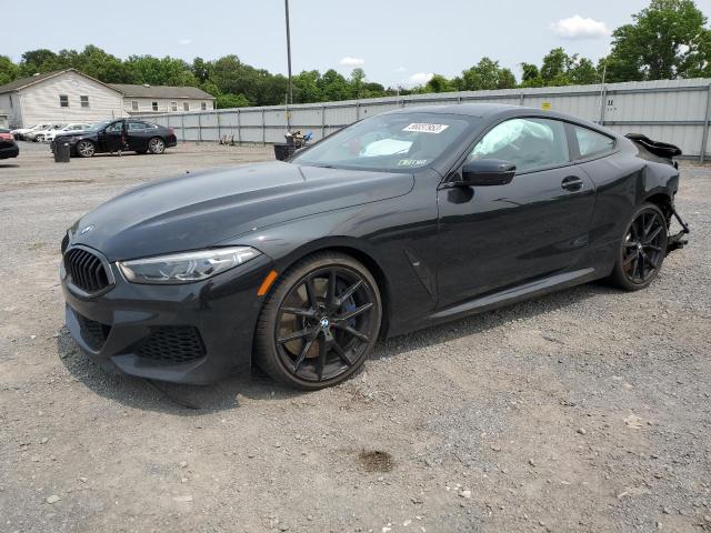 WBABC4C56KBU95792 - 2019 BMW M850XI BLACK photo 1