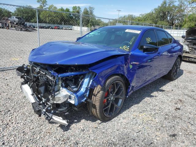 19UUB7F93PA000350 - 2023 ACURA TLX TYPE S PMC EDITION BLUE photo 1