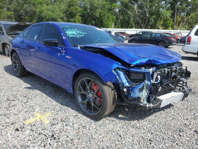 19UUB7F93PA000350 - 2023 ACURA TLX TYPE S PMC EDITION BLUE photo 4