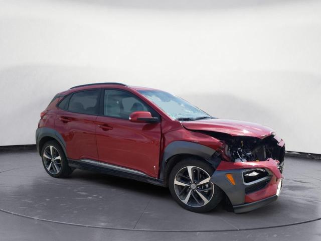 KM8K3CA51MU750500 - 2021 HYUNDAI KONA LIMITED RED photo 4