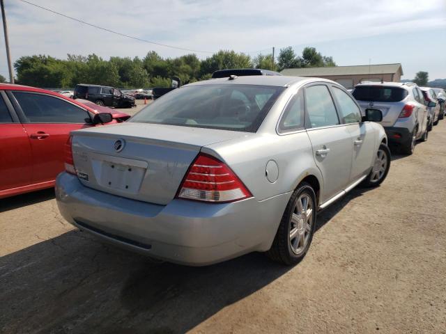 1MEHM42147G608625 - 2007 MERCURY MONTEGO PREMIER GRAY photo 4