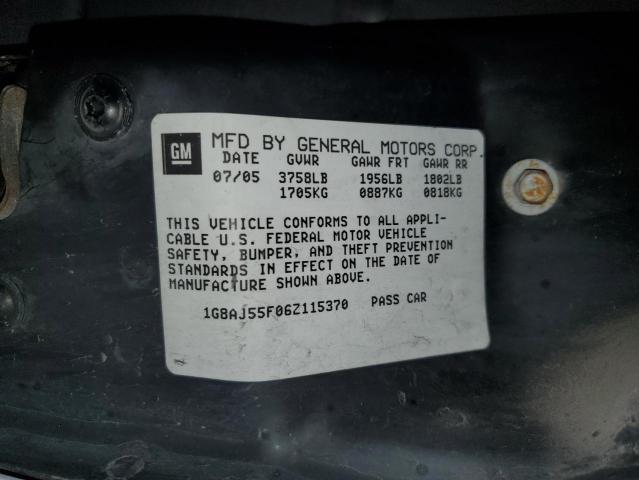 1G8AJ55F06Z115370 - 2006 SATURN ION LEVEL 2 白色 照片 12