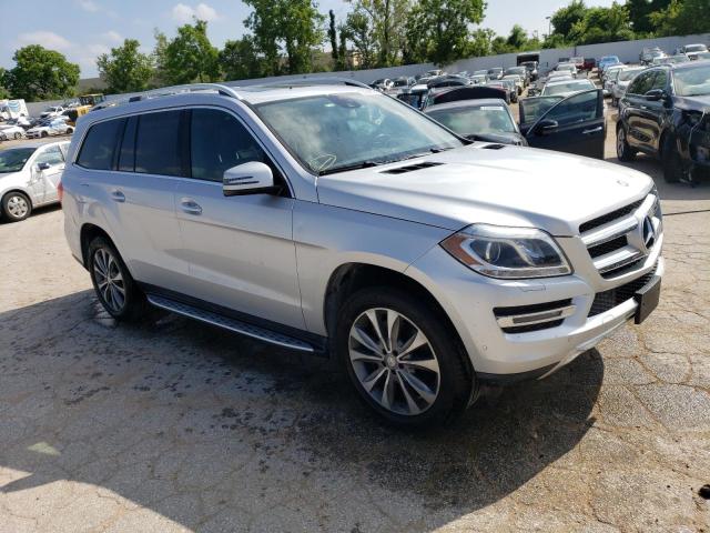 4JGDF7CE7EA296762 - 2014 MERCEDES-BENZ GL 450 4MATIC SILVER photo 4