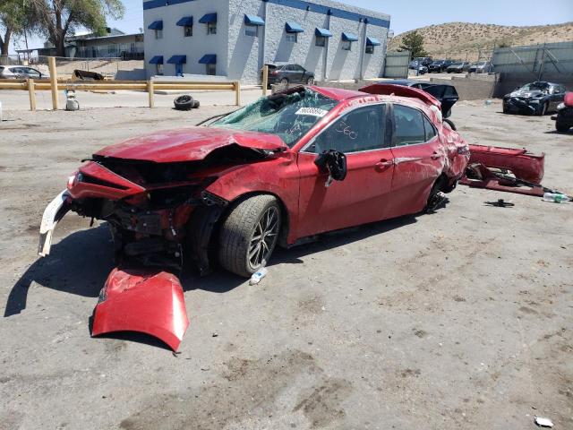 4T1G11AK5PU094845 - 2023 TOYOTA CAMRY SE NIGHT SHADE RED photo 1