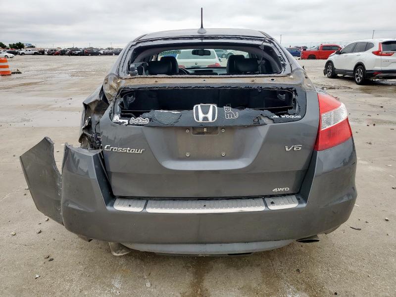 5J6TF2H55CL006221 - 2012 HONDA CROSSTOUR EXL ნაცრისფერი ფოტო 6