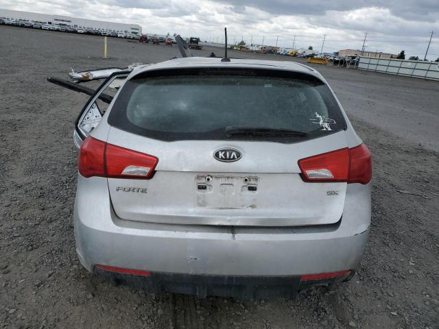 KNAFW5A38C5617682 - 2012 KIA FORTE SX SILVER photo 6