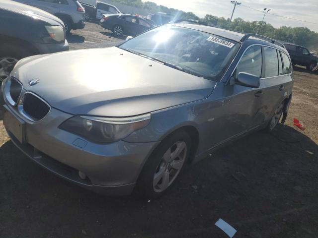 WBANN73556CN00599 - 2006 BMW 530 XIT SILVER photo 1