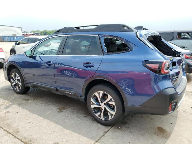 4S4BTAMC7N3123600 - 2022 SUBARU OUTBACK LIMITED BLUE photo 2