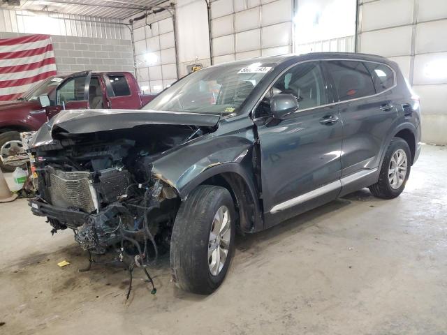 5NMS33AD3LH182901 - 2020 HYUNDAI SANTA FE SEL GRAY photo 1