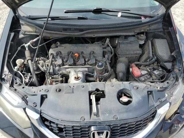 19XFB2F91DE031454 - 2013 HONDA CIVIC EXL BLACK photo 11