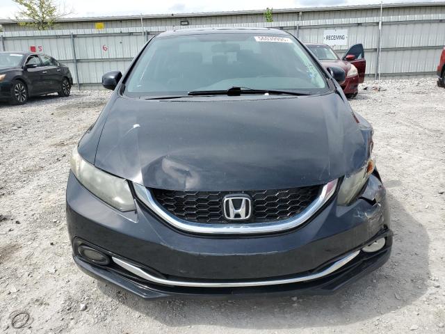 19XFB2F91DE031454 - 2013 HONDA CIVIC EXL BLACK photo 5