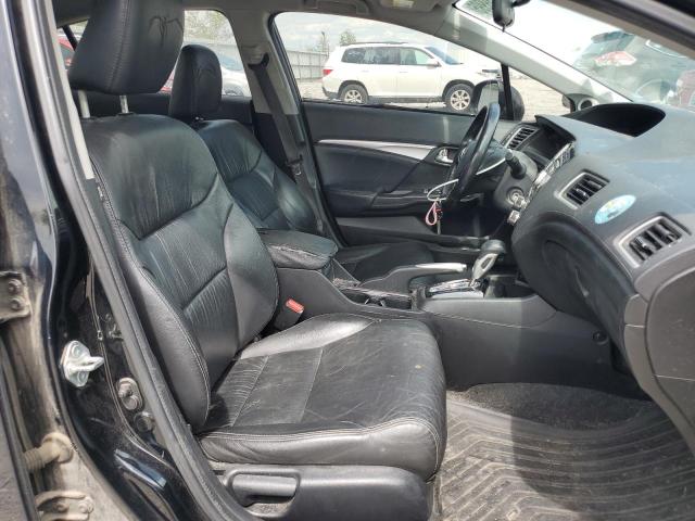 19XFB2F91DE031454 - 2013 HONDA CIVIC EXL BLACK photo 7