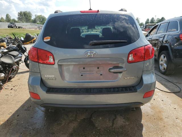 5NMSG13D08H207119 - 2008 HYUNDAI SANTA FE GLS BLUE photo 6