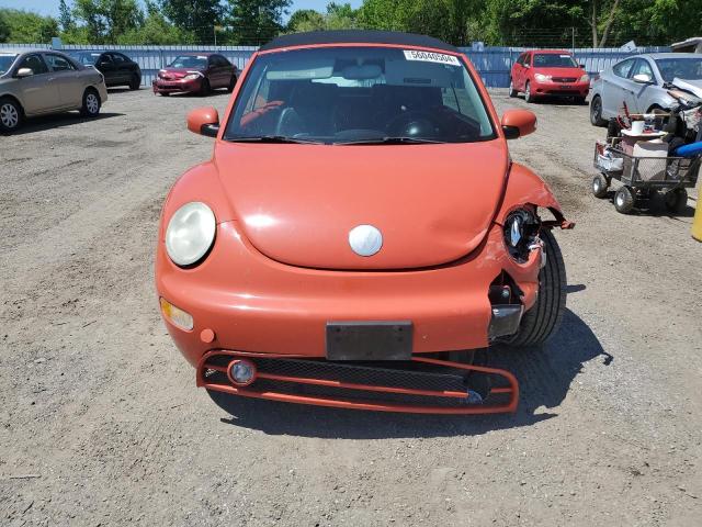 3VWCK21Y63M315942 - 2003 VOLKSWAGEN NEW BEETLE GLS ORANGE photo 5