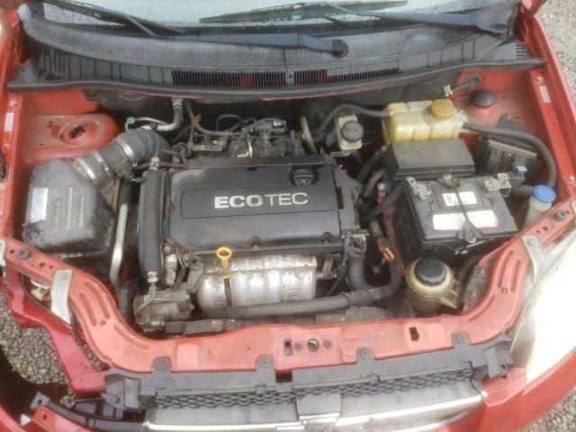 KL1TD5DE4BB232507 - 2011 CHEVROLET AVEO LS 红色 照片 11