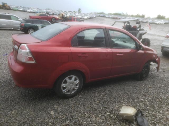 KL1TD5DE4BB232507 - 2011 CHEVROLET AVEO LS 红色 照片 3