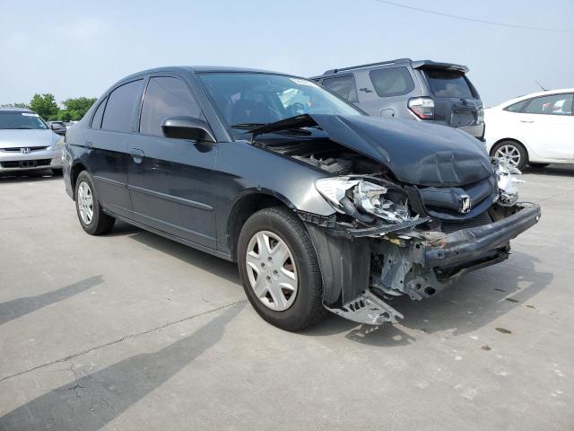 1HGES16375L002021 - 2005 HONDA CIVIC DX VP BLACK photo 4