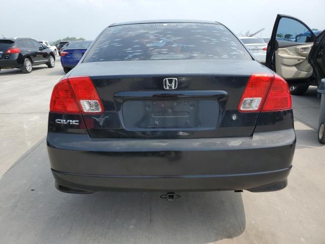 1HGES16375L002021 - 2005 HONDA CIVIC DX VP BLACK photo 6