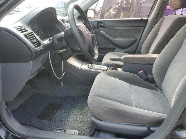 1HGES16375L002021 - 2005 HONDA CIVIC DX VP BLACK photo 7