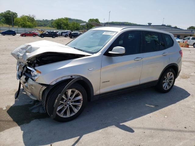 5UXWX9C57E0D23522 - 2014 BMW X3 XDRIVE28I CREAM photo 1