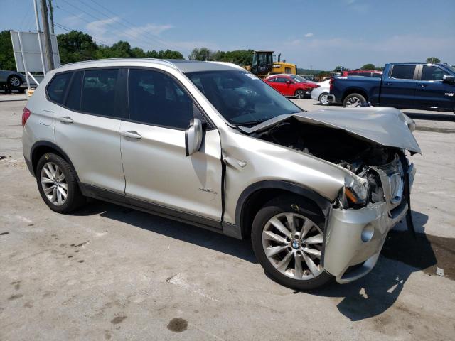 5UXWX9C57E0D23522 - 2014 BMW X3 XDRIVE28I CREAM photo 4