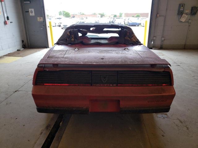 1G2AW87G2EL246370 - 1984 PONTIAC FIREBIRD TRANS AM RED photo 6