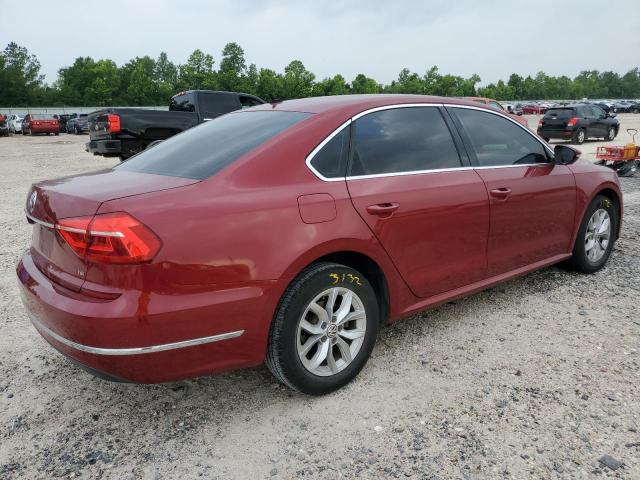 1VWAT7A36GC036326 - 2016 VOLKSWAGEN PASSAT S RED photo 3