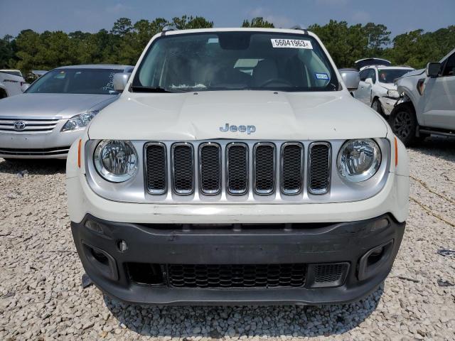 ZACCJADT7GPE28060 - 2016 JEEP RENEGADE LIMITED WHITE photo 5